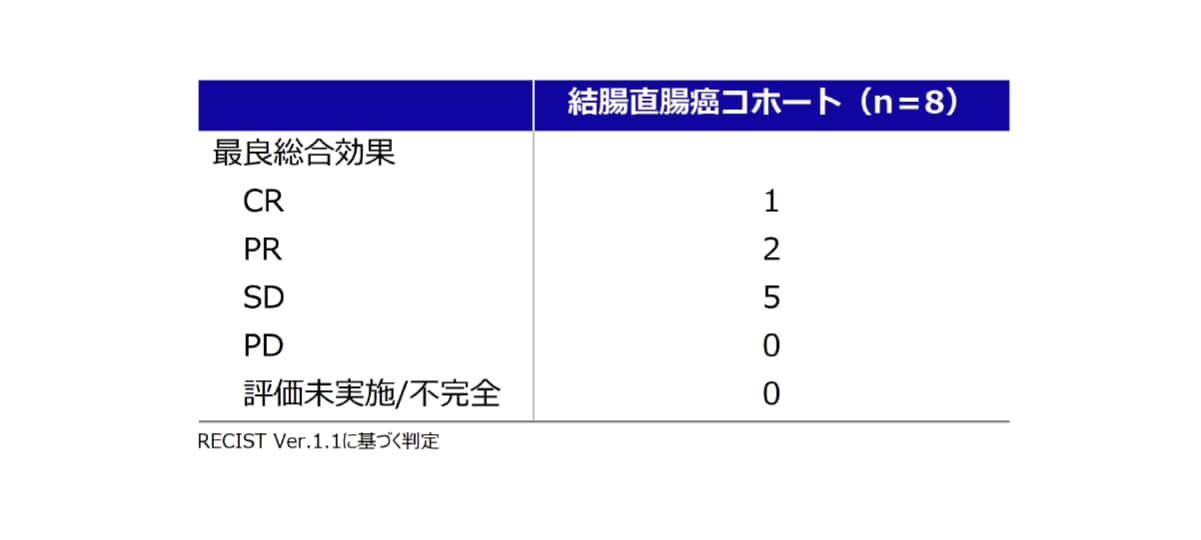 抗腫瘍効果［中間解析（独立評価判定）］